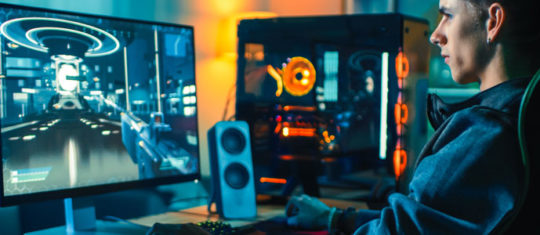 Bureau spécial gamer